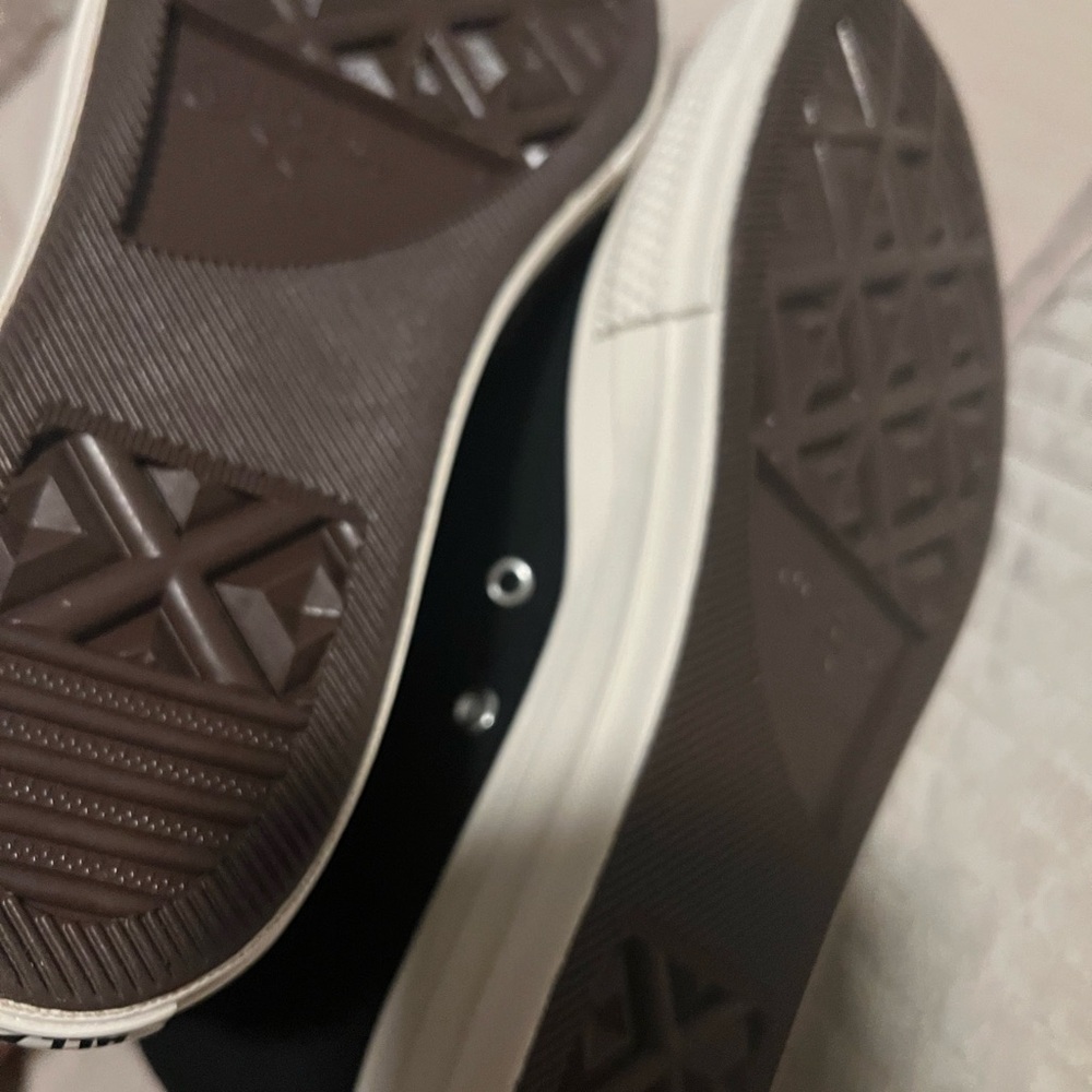 New Converse Black High-Tops with White Sole and Studs - Picture 12 of 16